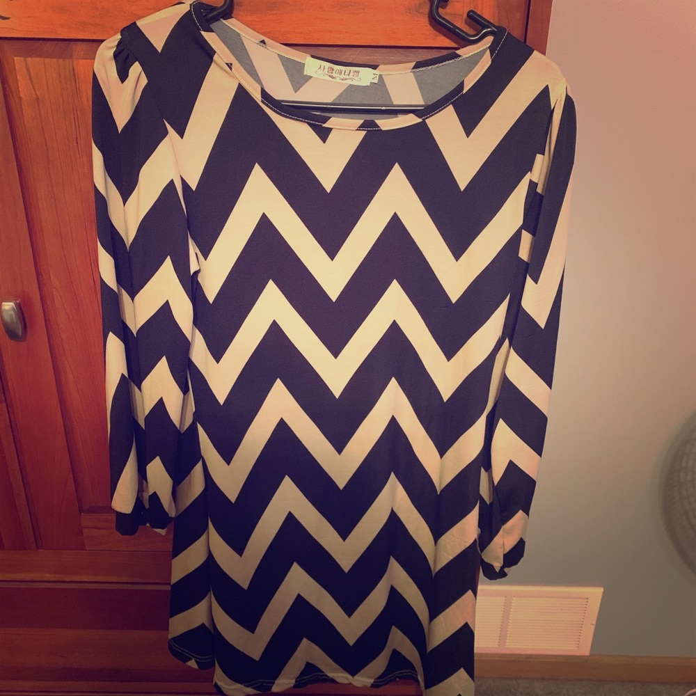 Chevron dress